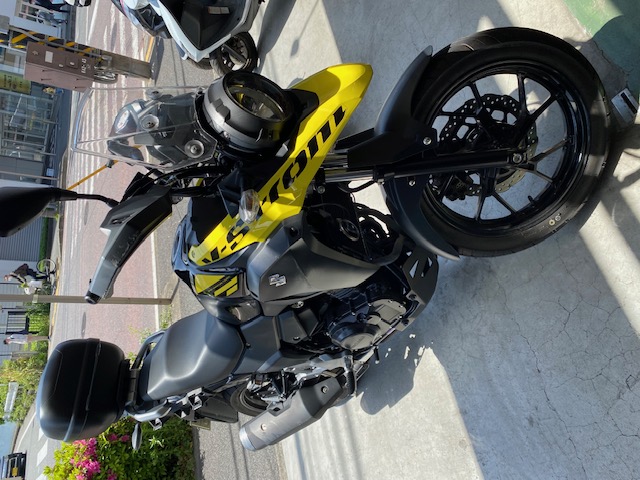 Ｖストローム250定期点検