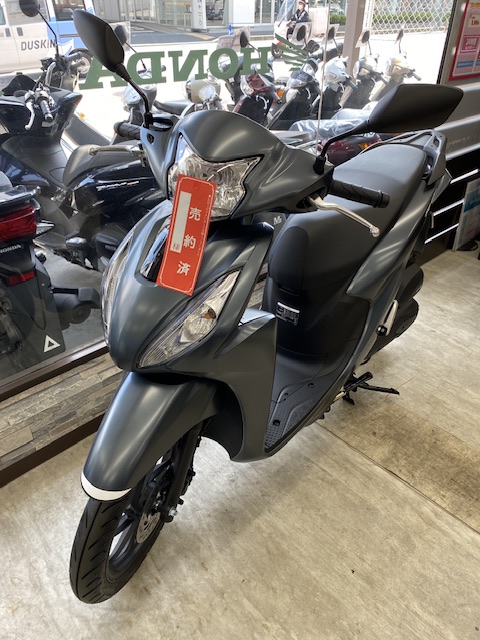 ディオ110納車整備中