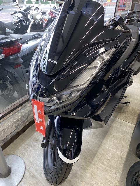 PCX125納車整備中