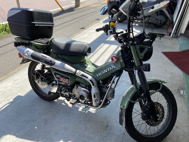 ハンターカブCT125定期点検