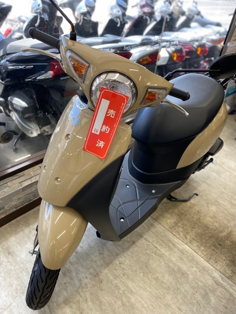 レッツアドレス納車