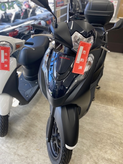 リード125マットブラック納車
