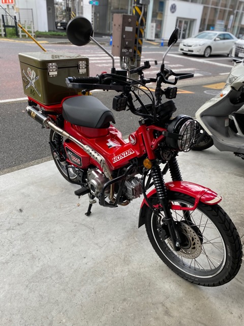 ハンターカブディオレッツ定期点検