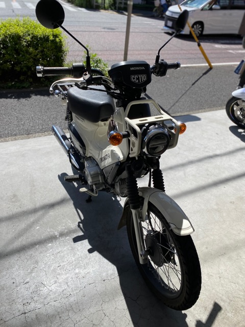 クロスカブ110定期点検