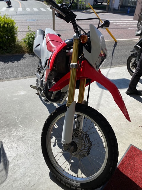 CRF250LPCXアドレスタクト点検整備