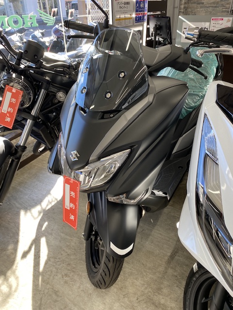 バーグマンストリート125EX納車