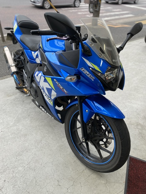 GSX250Rバーグマンレッツアドレス点検整備
