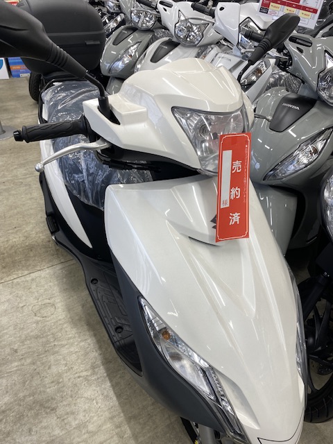 アドレス125納車