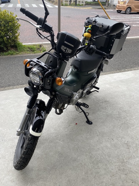 クロスカブ110点検整備