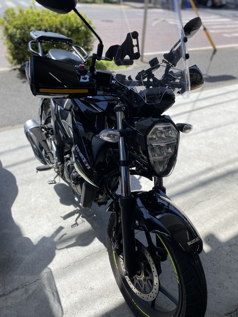 ジクサー150点検整備