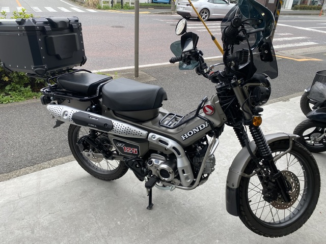 ハンターカブCT125点検整備