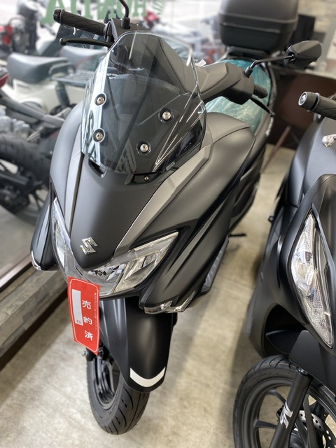 バーグマンストリート125EX納車