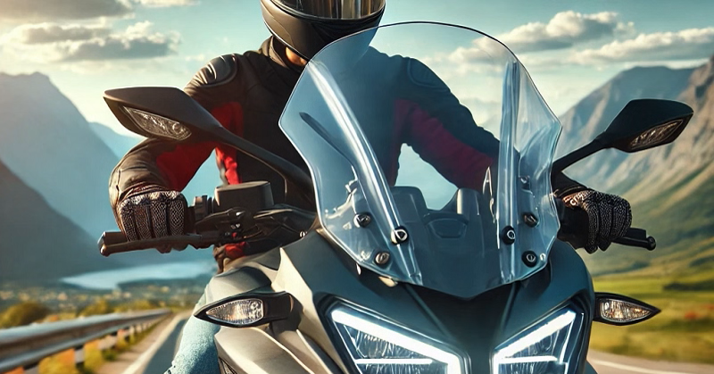 ?️ バイクのウインドシールドって？